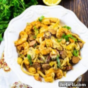 Cajun Pastalaya recipe card image