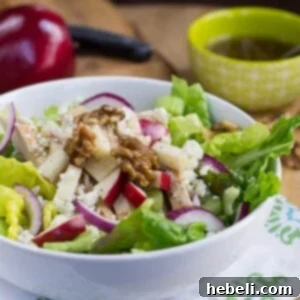 Apple Walnut Chicken Salad - Applebee's Copycat: A vibrant and delicious homemade salad.