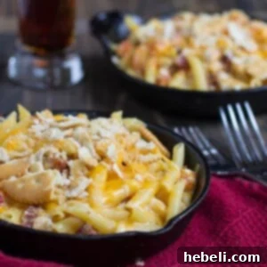 Cajun Mac and Cheese with Crawfish and Andouille Sausage