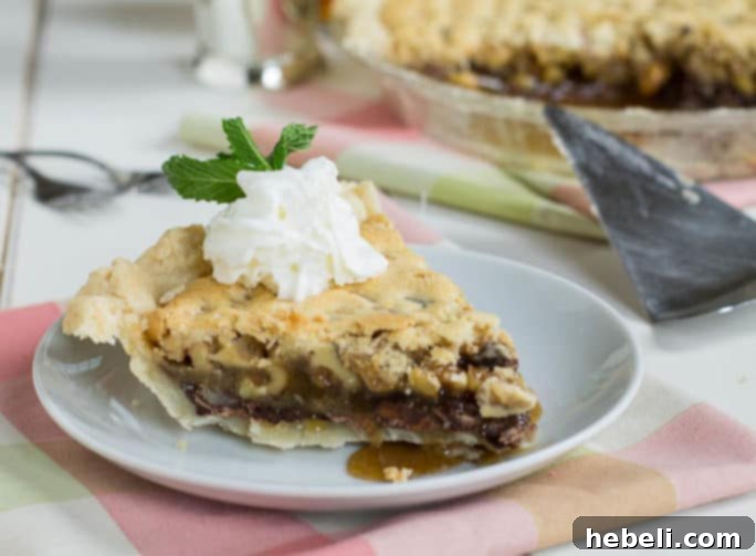 Thoroughbred Pie cooling on a wire rack, with a rustic background