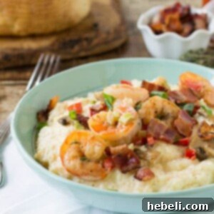 Shrimp and Grits dish photo
