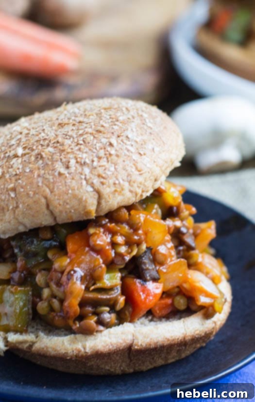 Vegetarian Sloppy Joes