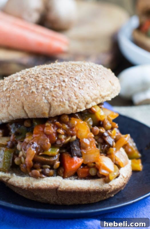 Vegetarain Sloppy Joes