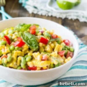 Vibrant Roasted Corn and Edamame Salad 7 Roasted Corn Edamame Salad