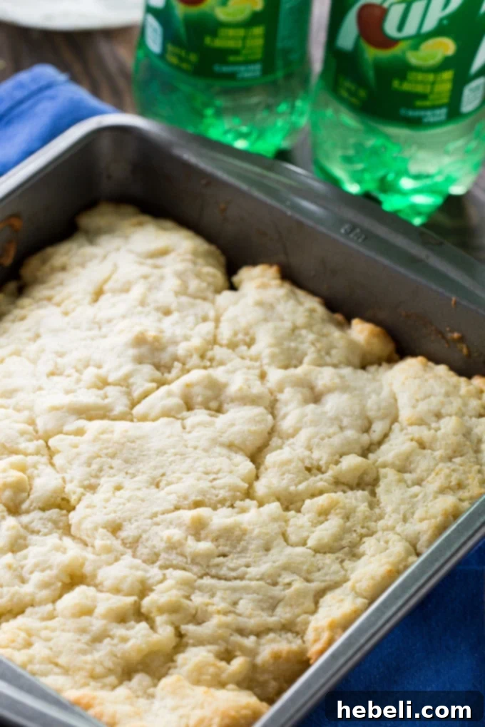 A basket full of warm, golden 7-Up Biscuits, ready to be served