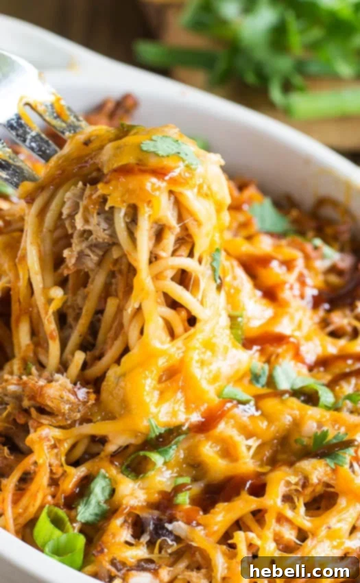 Smoky BBQ Spaghetti Bake 4 Preparing the BBQ spaghetti sauce mixture with tomato sauce and paste