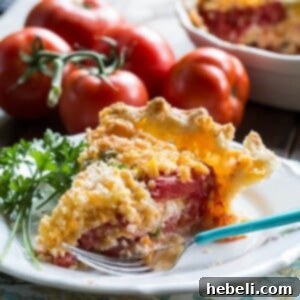 Savory Tomato Pie Recipe