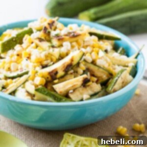 Grilled Zucchini-Corn Salad
