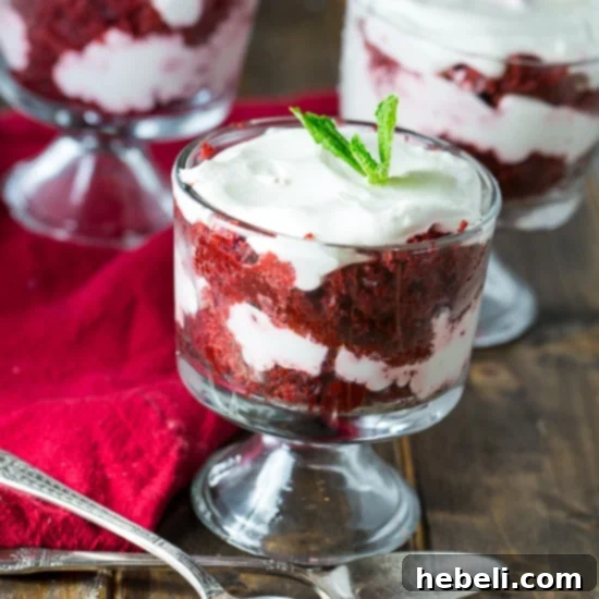 Red Velvet Trifle