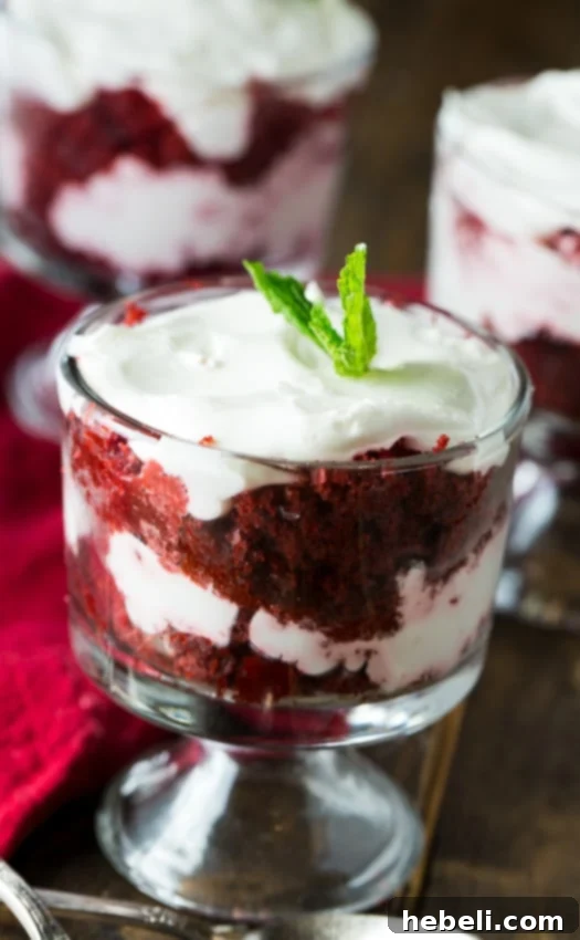 Red Velvet Trifle