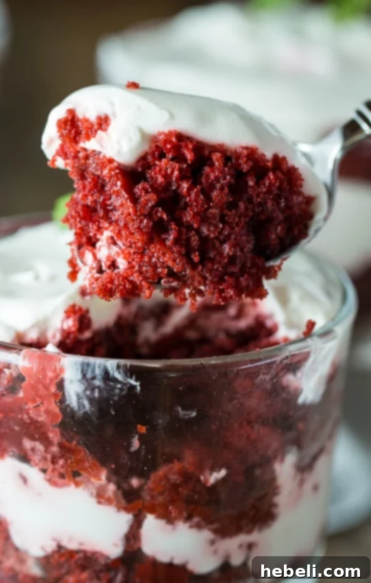 Red Velvet Trifle