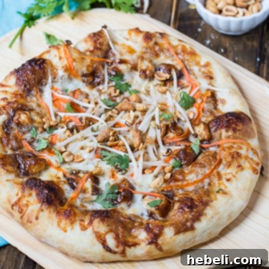 Thai Chicken Pizza - California Pizza Kitchen copycat