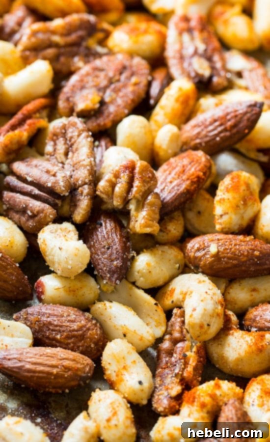 Cajun Nuts - make a great party snack or holiday appetizer. Flavored with plenty of spices, some sugar, and a little bacon grease!