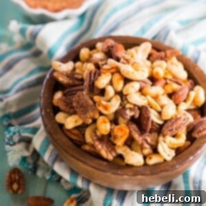 Cajun Nuts - make a great party snack or holiday appetizer.