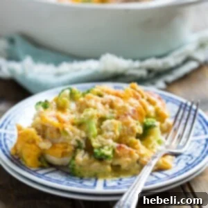 Delicious Broccoli Cheddar Chicken Casserole