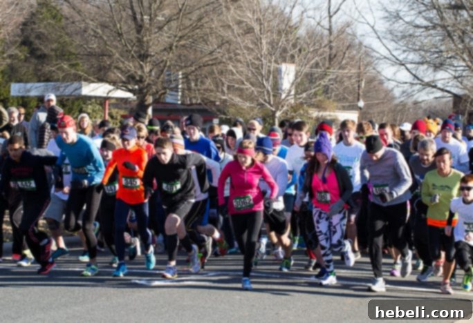Participants at Cancer Chase 5k Fort Mill