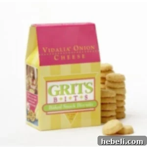 Grits A Southern Culinary Journey 10 Grits Bits Vidalia Onion and Cheese Biscuits, a gourmet Southern snack