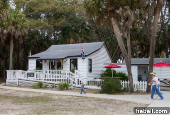 Hunting Island State Park Gift Shop in South Carolina