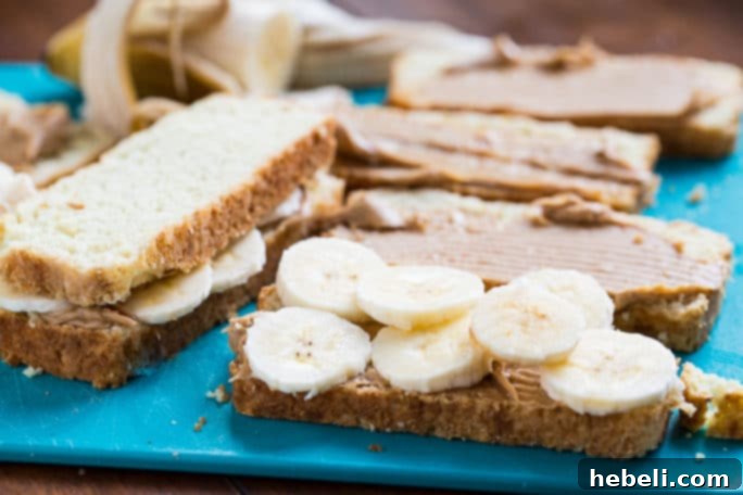 Peanut Butter and Banana Bread Pudding