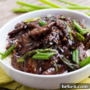 Mongolian Beef (PF Changs copycat). So easy to make and tastes even better than the real thing.