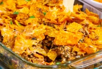 Ground Beef Doritos Bake