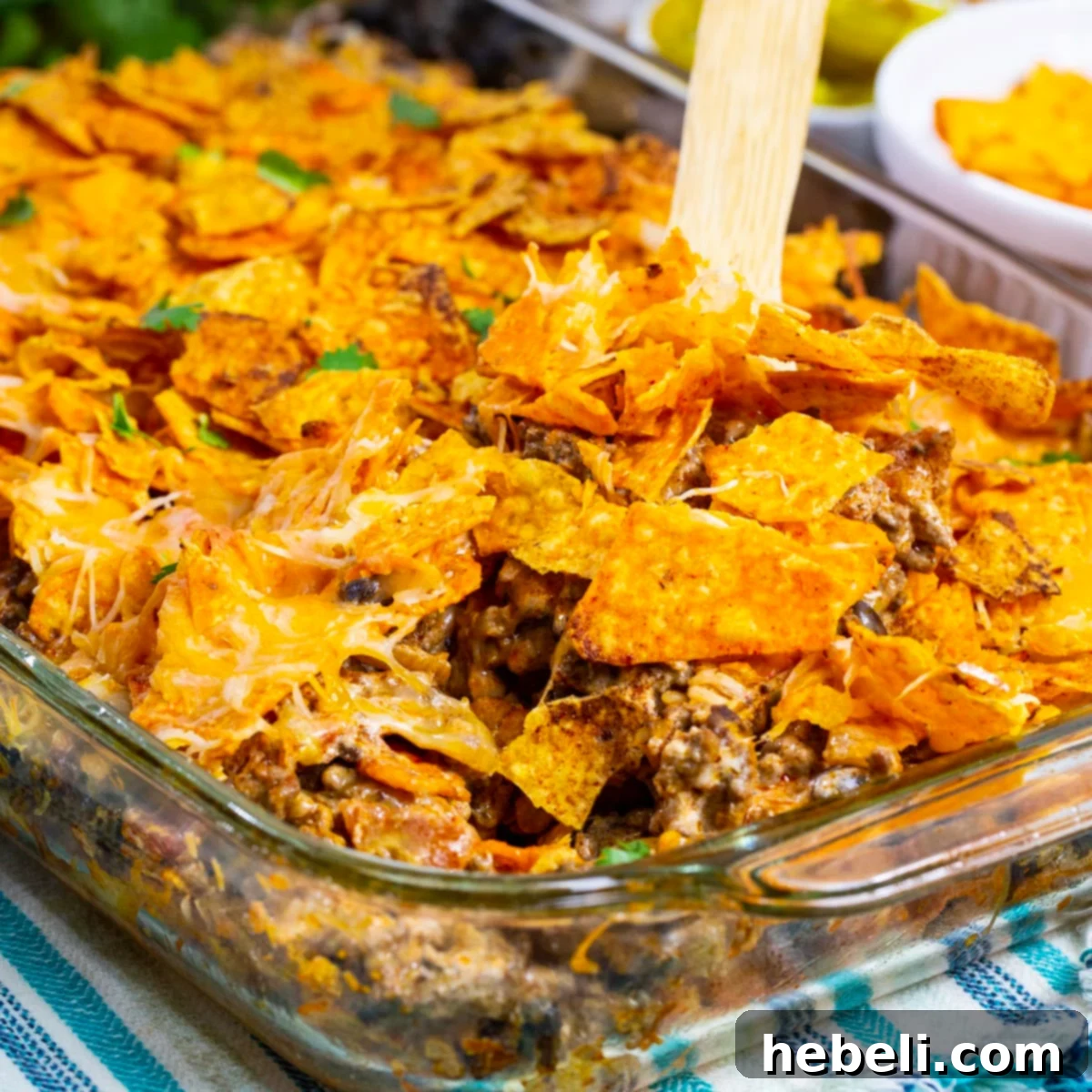 Ground Beef Doritos Casserole