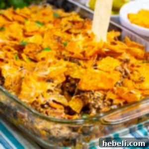 Ground Beef Doritos Casserole