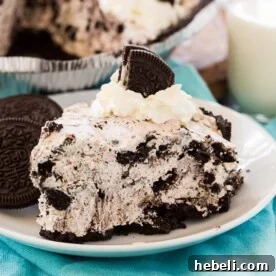 No-Bake Oreo Pie