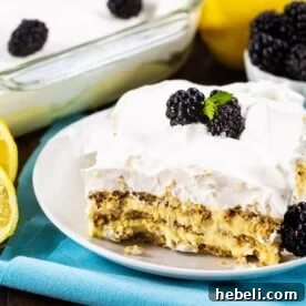Lemon Icebox Cake