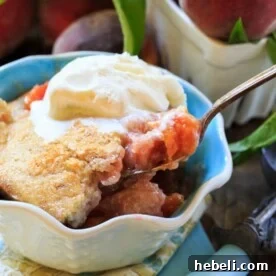 Easy Southern Peach Cobbler