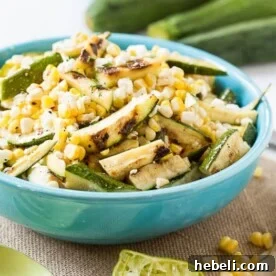 Fresh Corn Recipes to Try Before Summer Ends 16 Grilled Zucchini-Corn Salad