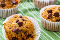 Moist Sweet Potato and Zucchini Muffins