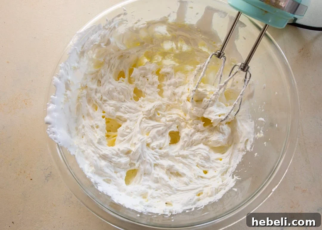 Cream cheese and marshmallow cream mixed together.