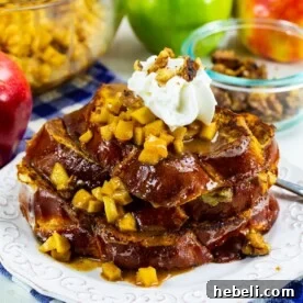 Caramel apple French Toast
