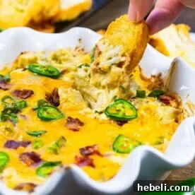 Jalapeno Popper Crab Dip