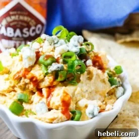 Slow Cooker Buffalo Chicken Dip